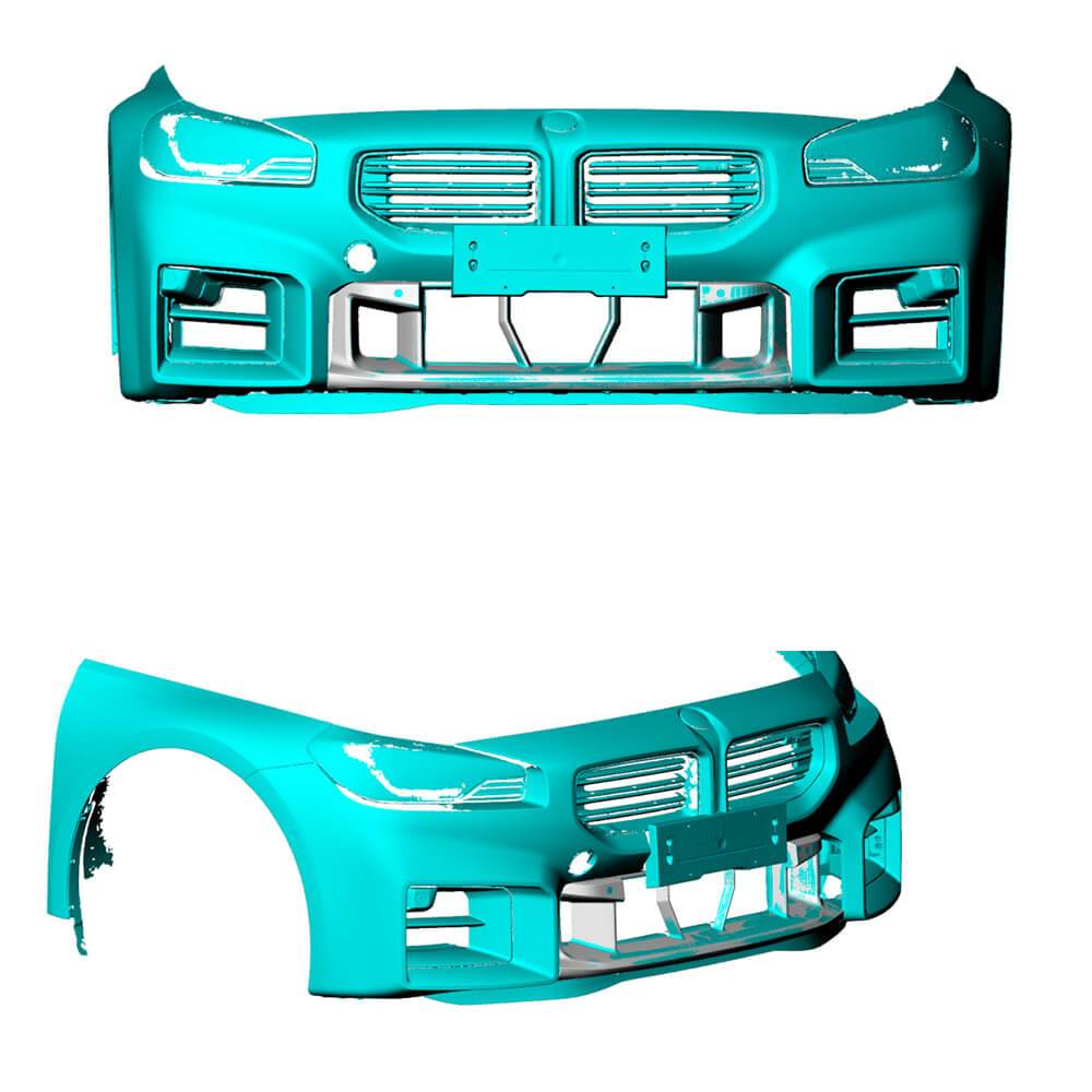 DryCarbonFiberFrontBumperCenterTrimforBMW2SeriesG87M2Coupe2023-2024-ahacarbon