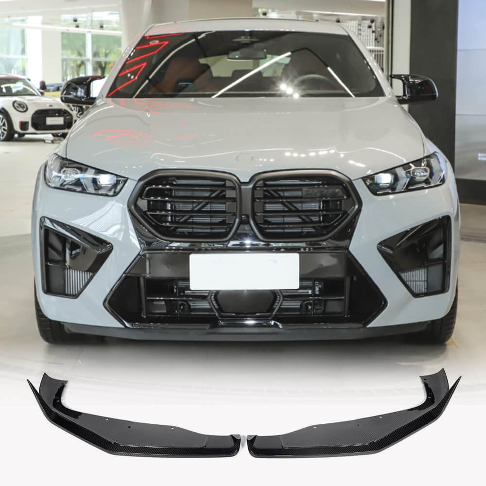 DryCarbonFiberFrontBumperLipforBMWX6MF962023-2024-ahacarbon