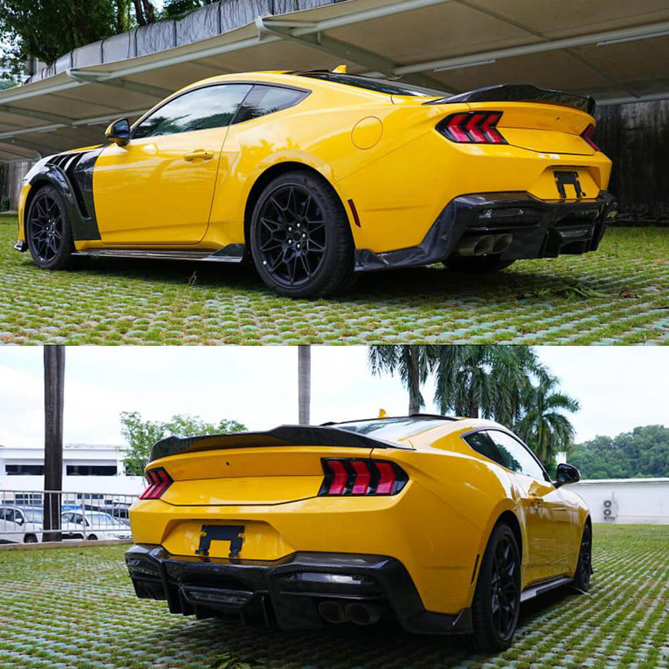 DryCarbonFiberRearTrunkSpoilerforFordMustangGTS65020242025-Ahacarbon