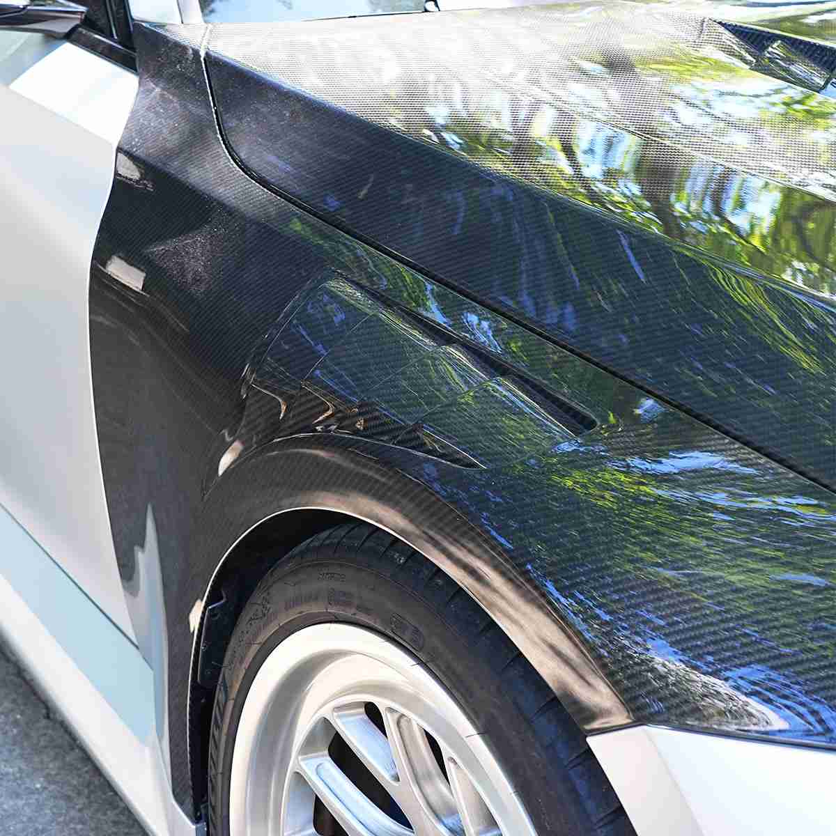 Dry Carbon Fiber Side Air Fender Vents for BMW M2 G87 2023+ - www.ahacarbon.com