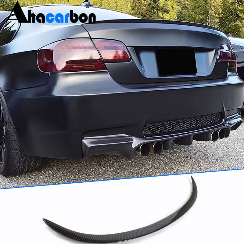 E90 Carbon Fiber Trunk Spoiler Boot Wing Lip for BMW 3 Series| 316i 318i 320i 323i 325i 328i 330i 335i M3