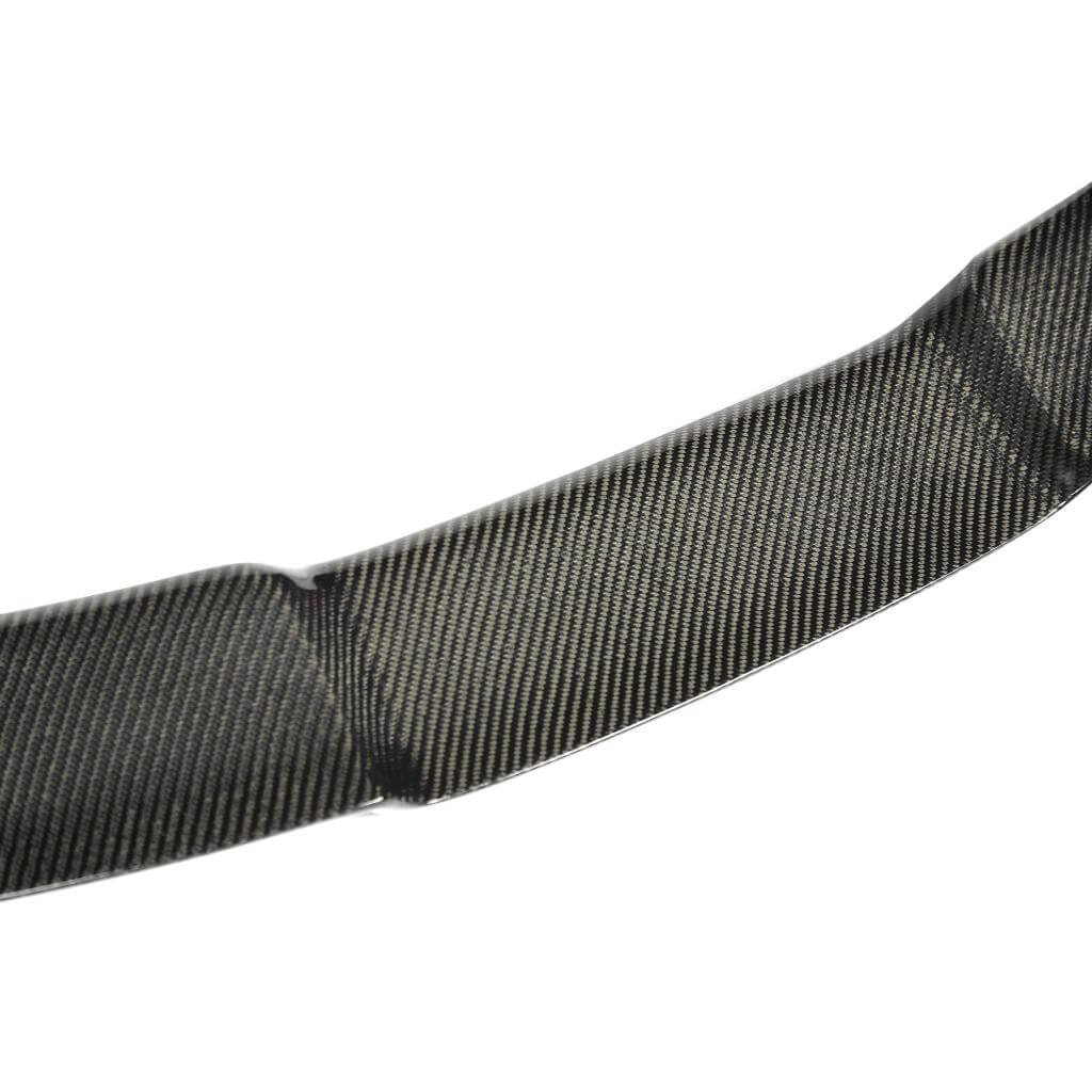 Fiat 500 Abarth 595 2010-2020 Real Carbon Fiber Rear Roof Spoiler-Ahacarbon