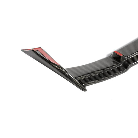 Fiat 500 Abarth 595 2010-2020 Real Carbon Fiber Rear Roof Spoiler-Ahacarbon