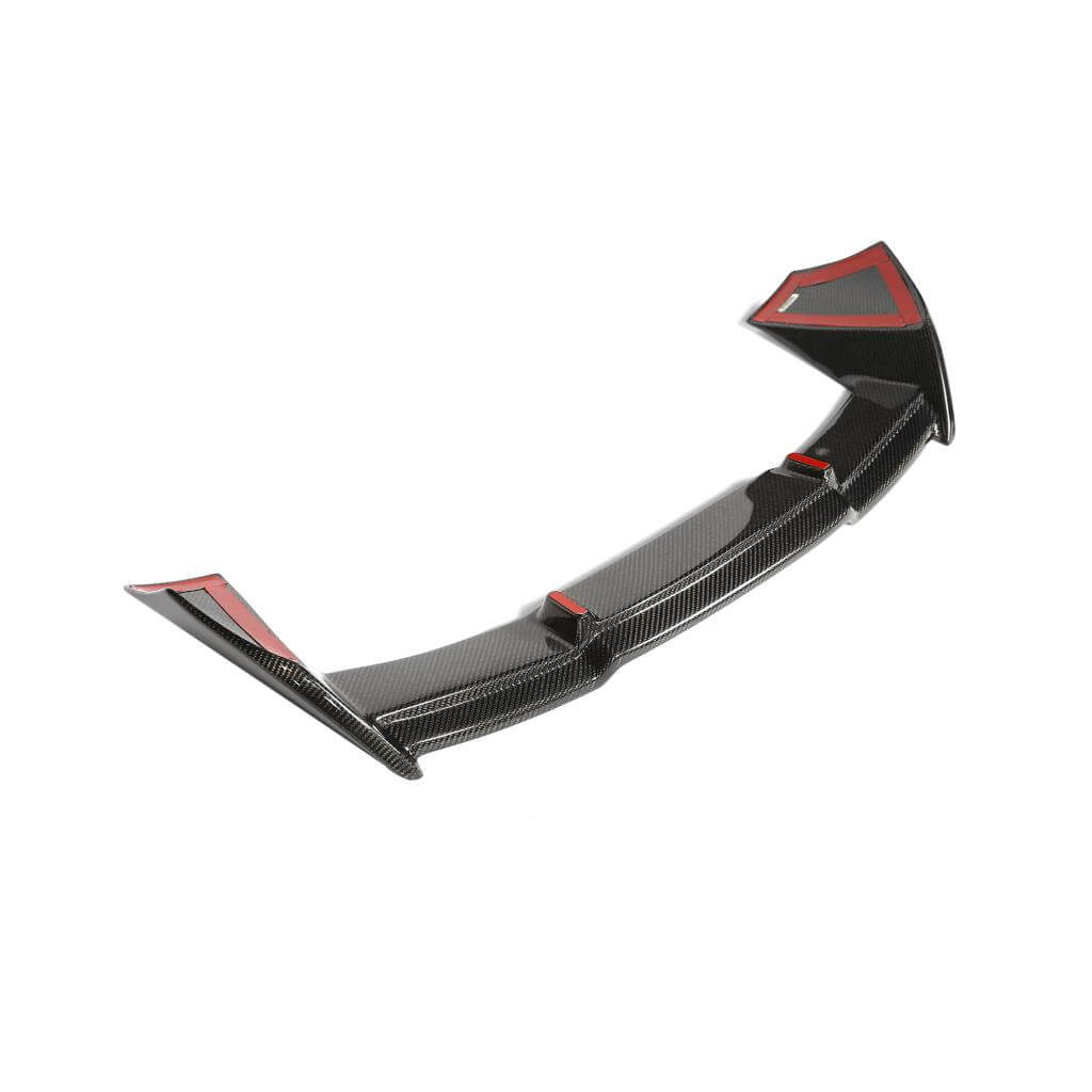 Fiat 500 Abarth 595 2010-2020 Real Carbon Fiber Rear Roof Spoiler-Ahacarbon