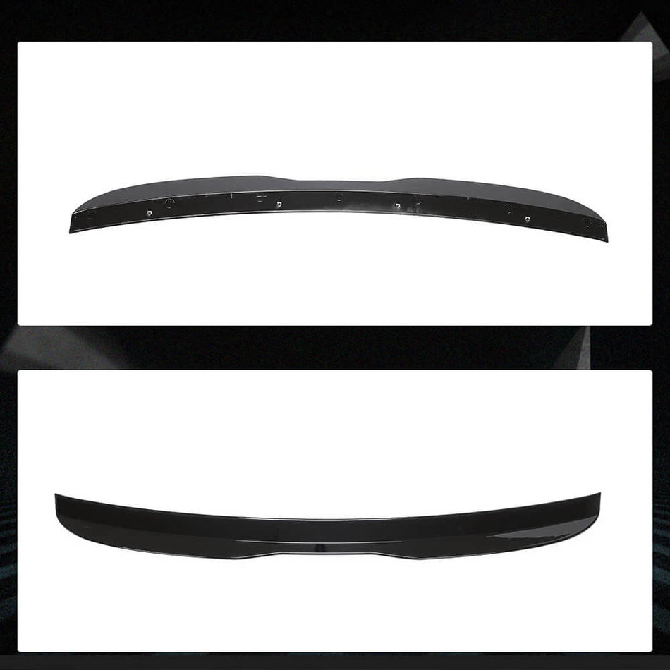 For Audi A3 Hatchback 14-18 ABS Glossy Black Rear Roof Top Spoiler Wing Tail Lip