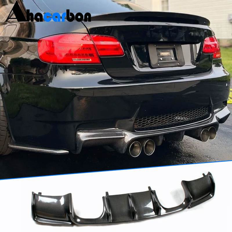E93 Rear Diffuser BMW M3 E92 E93 Carbon Fiber Rear Bumper Diffuser