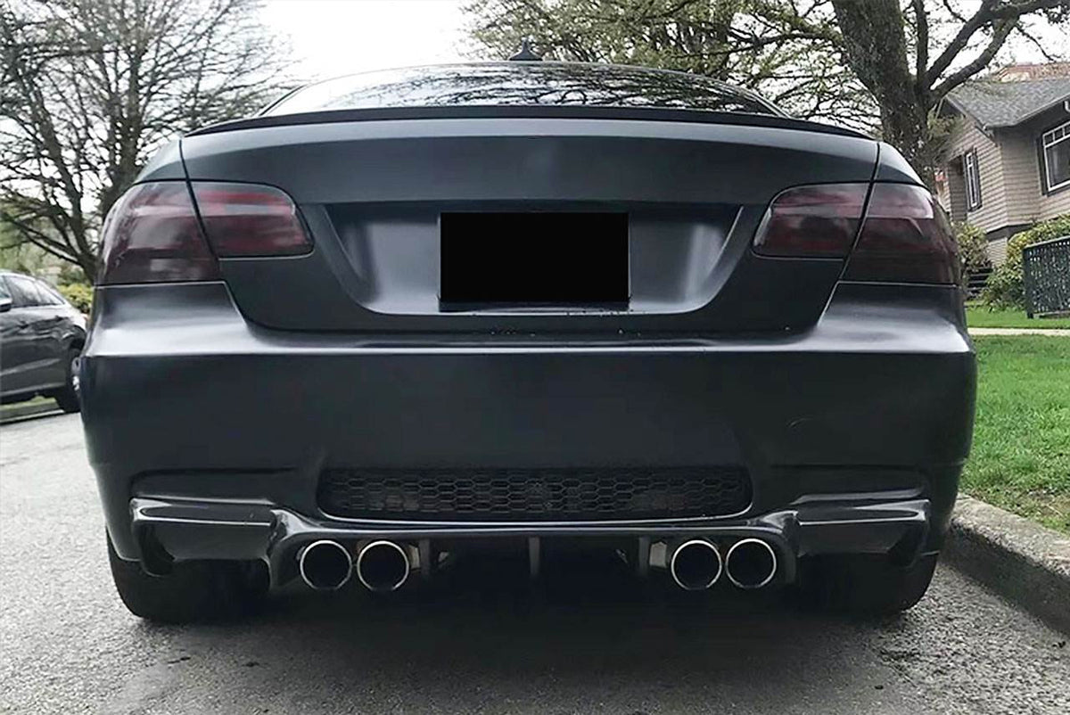E93 Rear Diffuser BMW E92 E93 M3 Carbon Fiber Rear Bumper Diffuser Lip | GTS-V Style ...