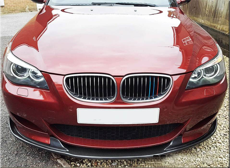 BMW E60 M5 Carbon Fiber Front Lip Spoiler Upgrade