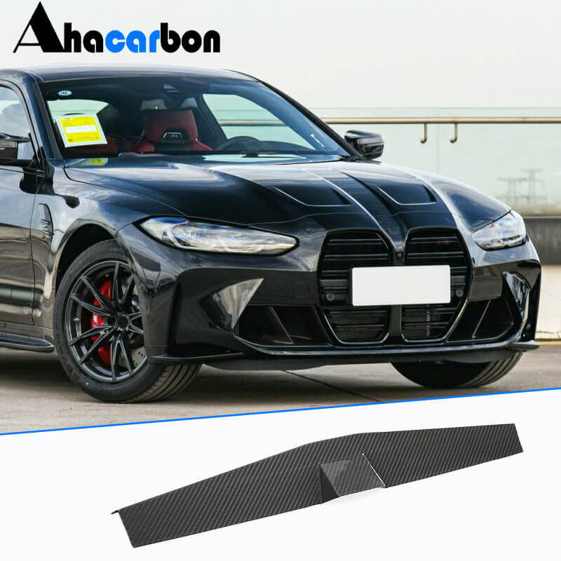 For BMW G80 M3 G82 G83 M4 2021-2022 Dry Carbon Fiber Front Bumper Crash Foam Protective Cover