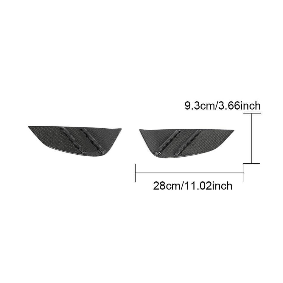 BMW G80 M3 G82 G83 M4 2021-2023 Side Air Fender Vents Dry Carbon Fiber-Ahacarbon