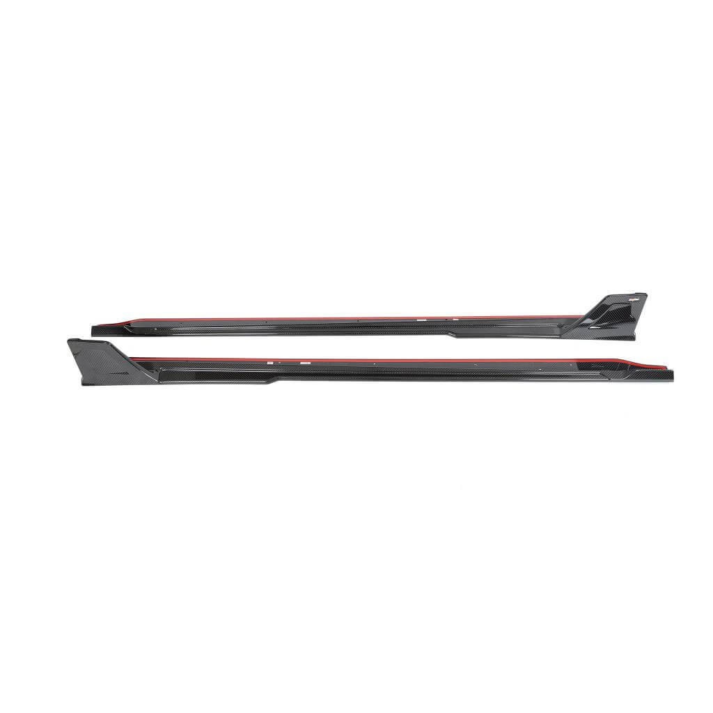 BMW G87 M2 Carbon Fiber Side Skirts Extension | Exterior Mods