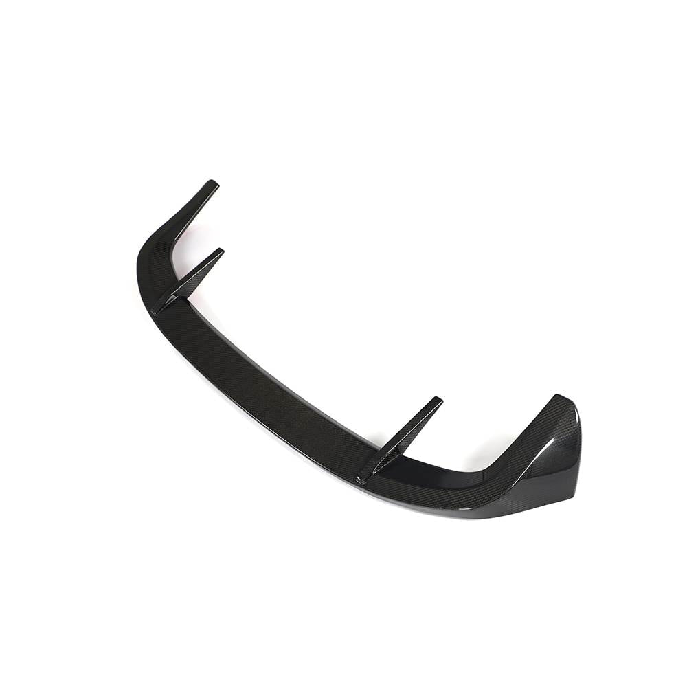 BMW X3 G01 carbon fiber rear roof spoiler full view 2