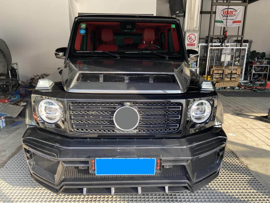 Carbon Fiber Parts for Mercedes Benz G Class – Ahacarbon