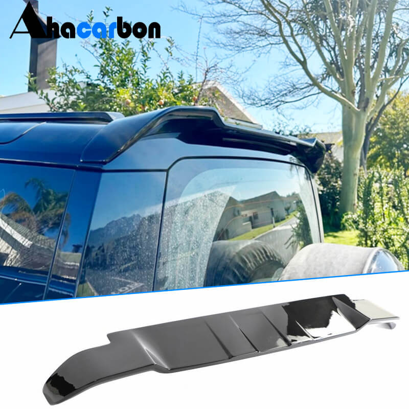 For Land Rover Defender 90/110 Sport Utility 2020-2023 Glossy Black Rear Roof Spoiler Rear Spoiler Boot Wing Lip Factory Outlet