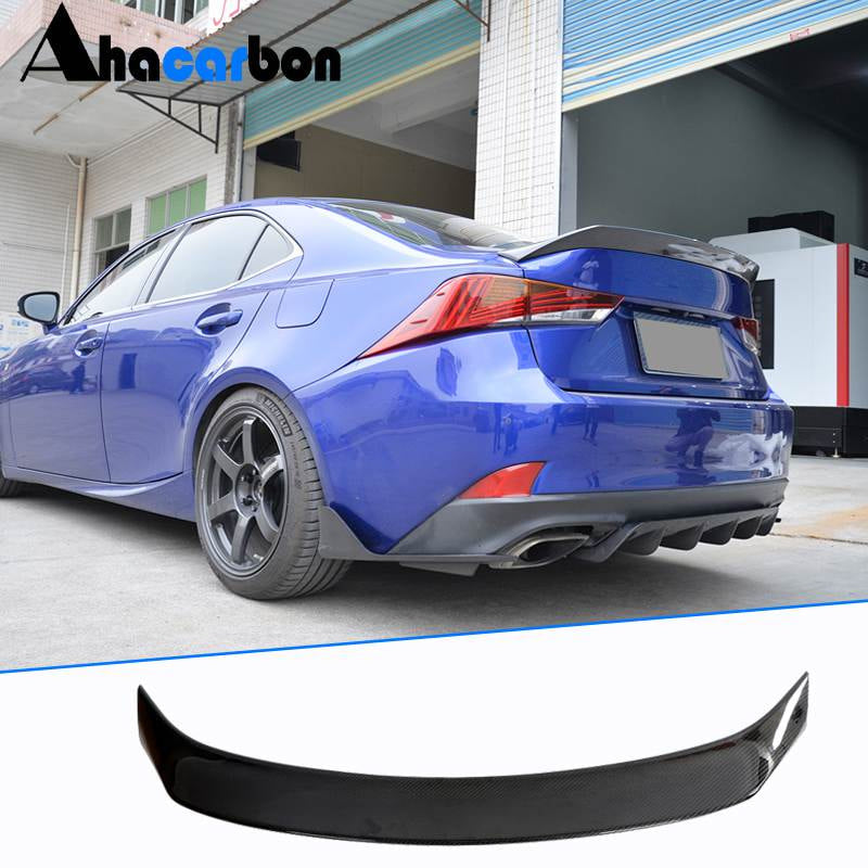 Lexus IS250 IS300 IS350 Dry Carbon Fiber Rear Trunk Spoiler & Wing