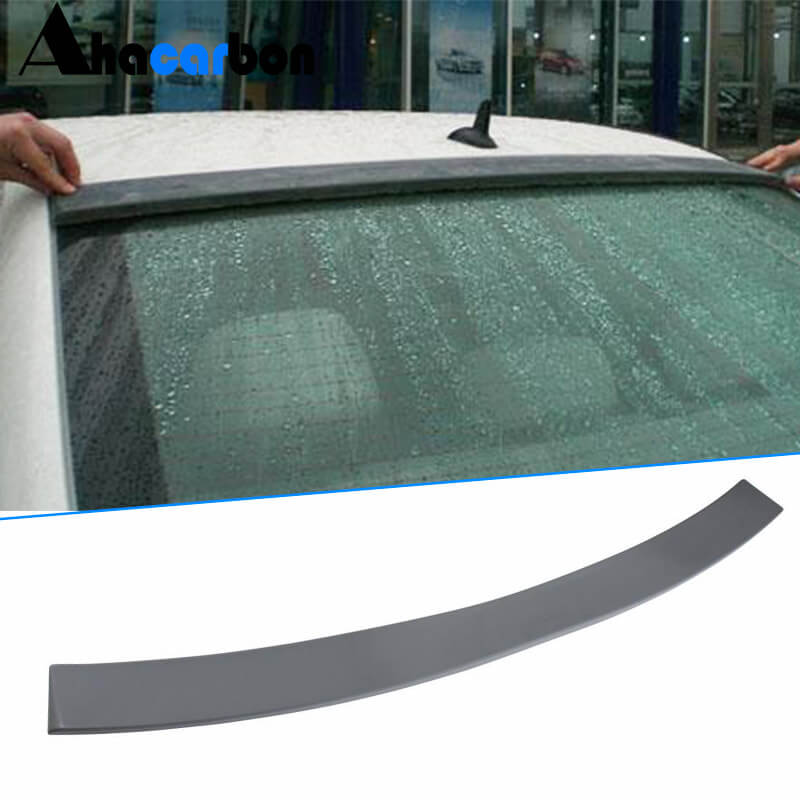 For Mercedes Benz W204 C63 2007-2014 Unpainted Primer Rear Roof Spoiler Window Wing Lip