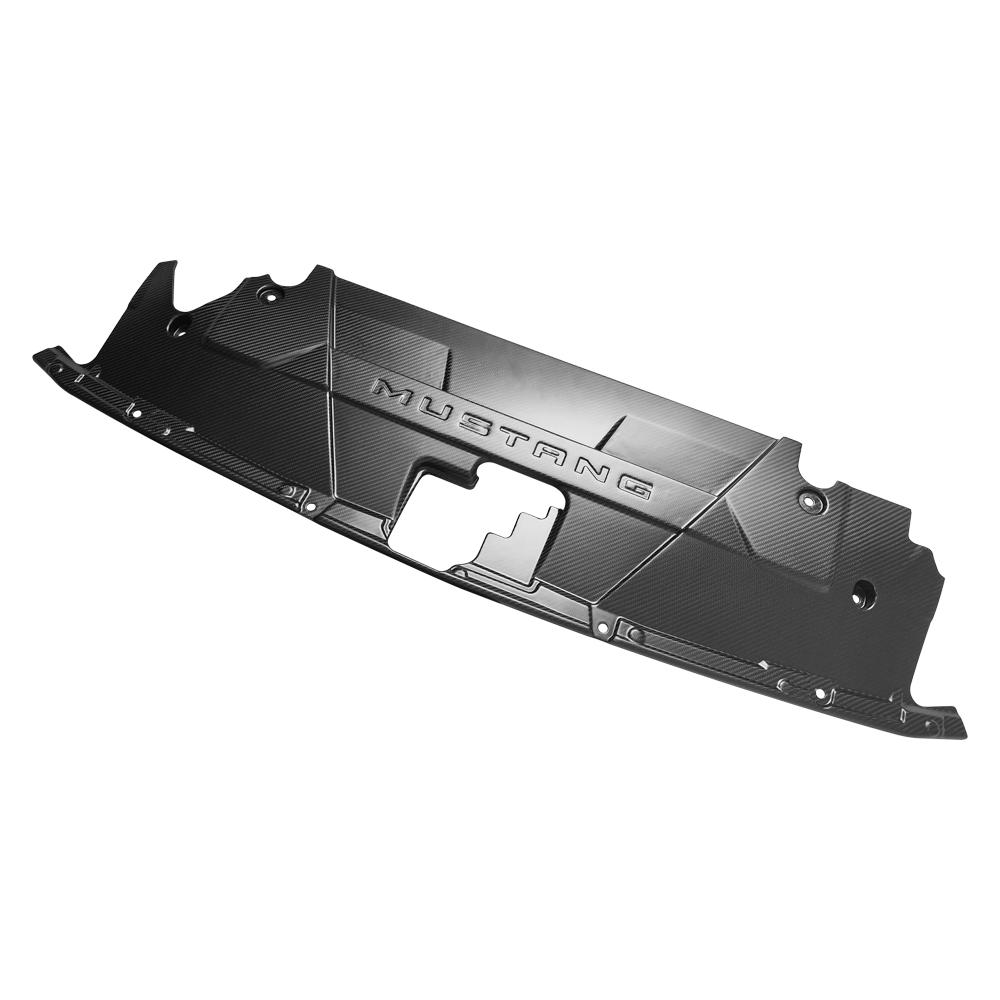 Ford Mustang GT 2024 2025 Water Tank Radiating Plate Cover Dry Carbon Fiber-Ahacarbon