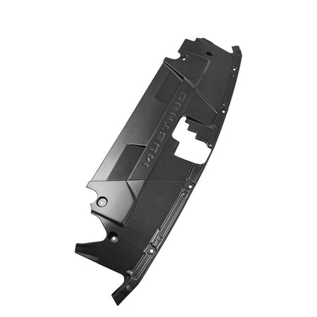 Ford Mustang GT 2024 2025 Water Tank Radiating Plate Cover Dry Carbon Fiber-Ahacarbon