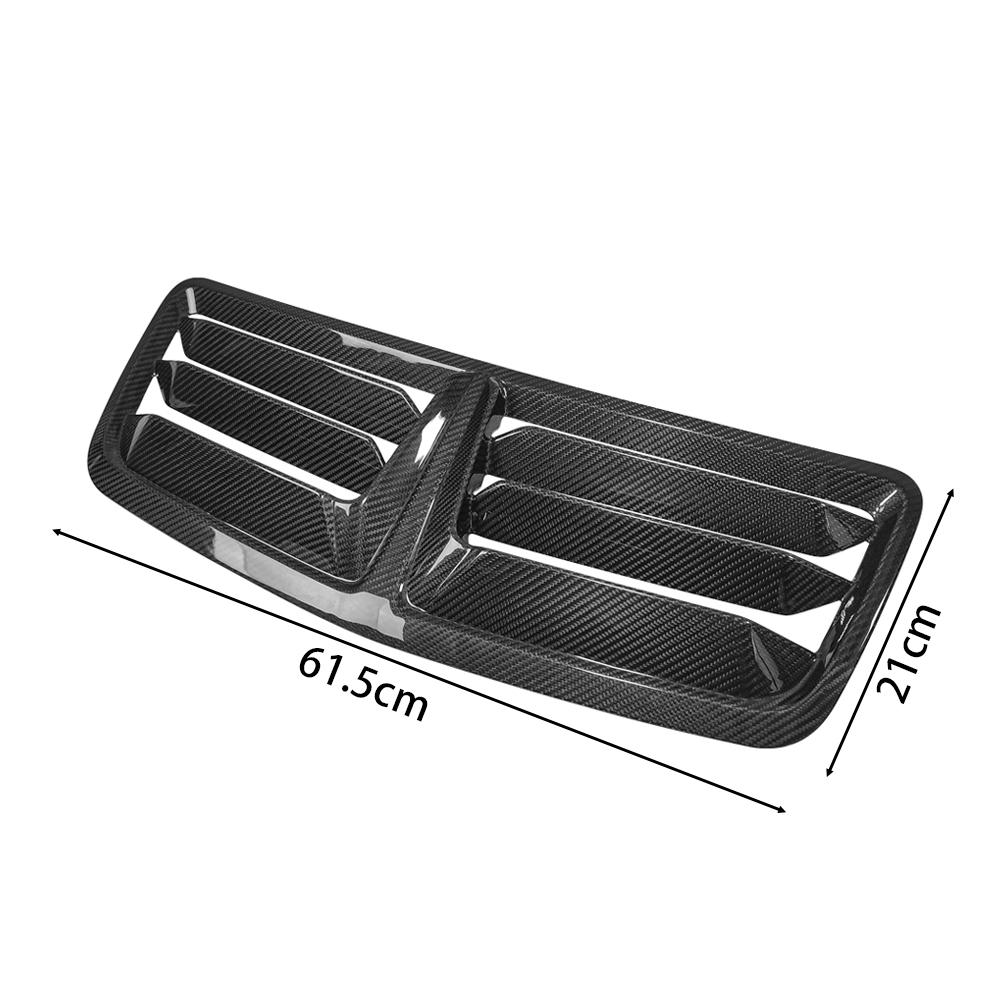 Ford Mustang GT Dark Horse 2024 2025 Hood Air Fender Vent Dry Carbon Fiber-Ahacarbon