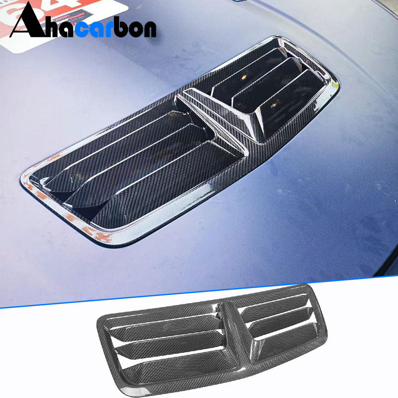 Ford Mustang GT Dark Horse 2024 2025 Hood Air Fender Vent Dry Carbon Fiber-Ahacarbon