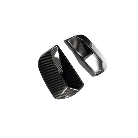 DryCarbonFiberFrontAirIntakeCovers forFordMustangGTS65020242025-Ahacarbon