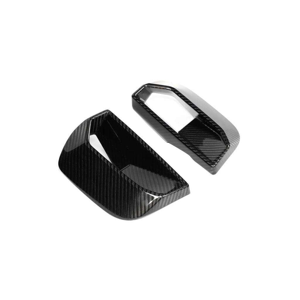 DryCarbonFiberFrontAirIntakeCovers forFordMustangGTS65020242025-Ahacarbon