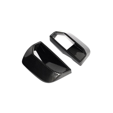 DryCarbonFiberFrontAirIntakeCovers forFordMustangGTS65020242025-Ahacarbon