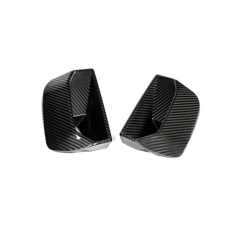 DryCarbonFiberFrontAirIntakeCovers forFordMustangGTS65020242025-Ahacarbon