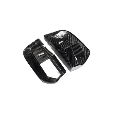 DryCarbonFiberFrontAirIntakeCovers forFordMustangGTS65020242025-Ahacarbon
