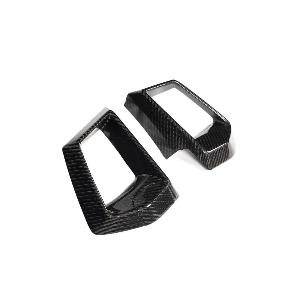 DryCarbonFiberFrontGrillAirIntakeVent forFordMustangGTS65020242025-Ahacarbon