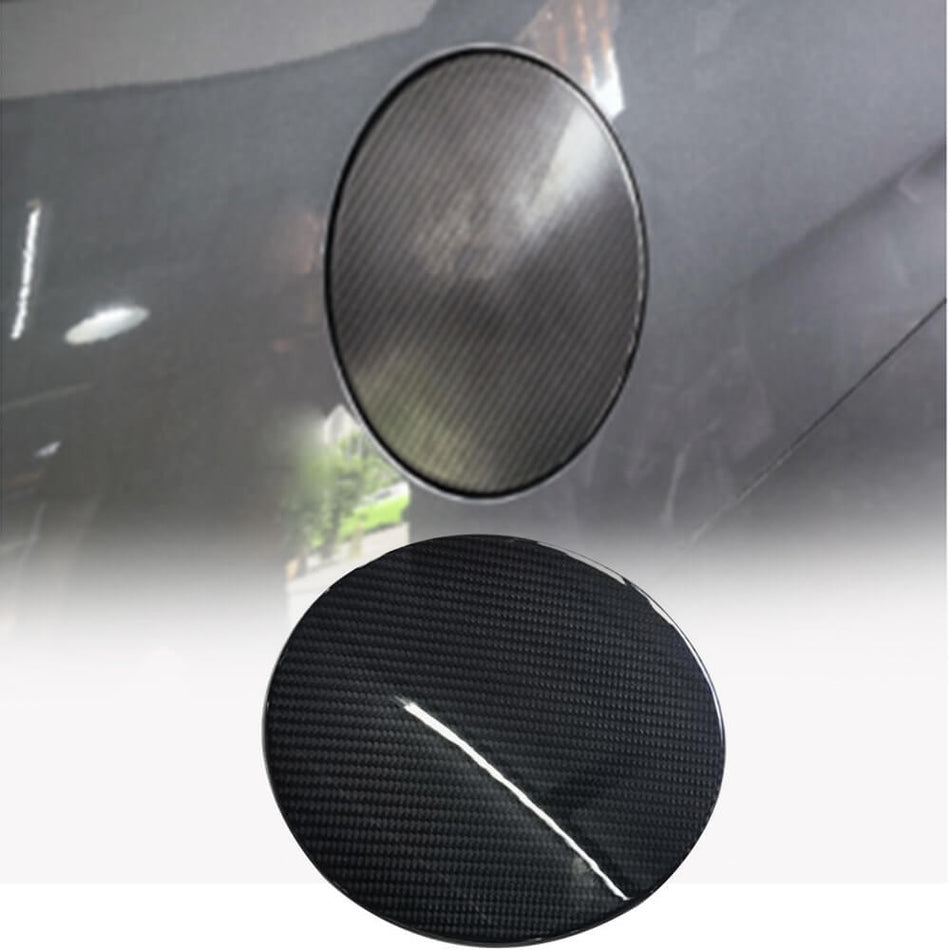 For Ford Mustang S650 2024 Dry Carbon Fiber Fuel Cap Tank Cover Trim Car Accessories