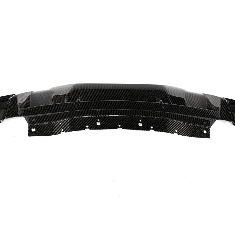 Ford Mustang Standard 2024UP Carbon Fiber Rear Bumper Diffuser-Ahacarbon
