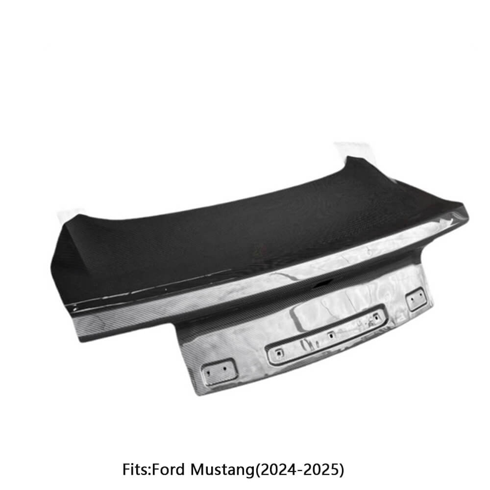 FordMustang_2024-2025_CarbonFiberTrunkLidCover_ahacarbon