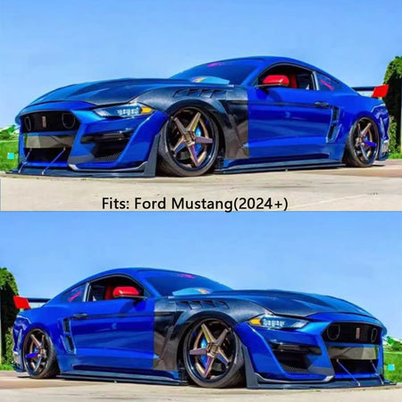 FordMustang_2024_SideFenderVentsCarbonFiber_ahacarbon