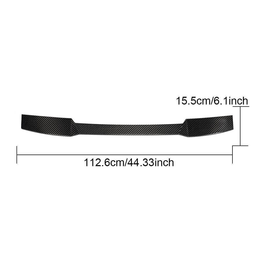DryCarbonFiberRearRoofSpoilerforFord MustangGTS65020242025-Ahacarbon