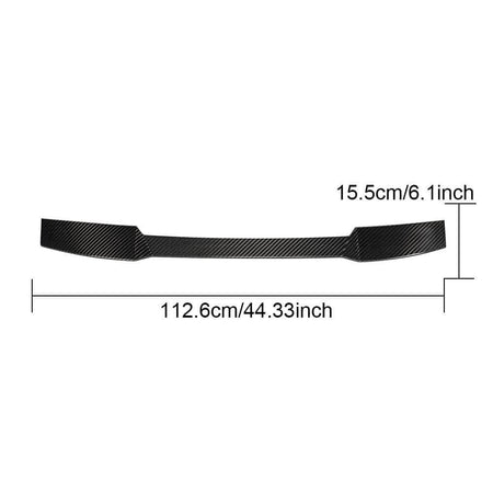 DryCarbonFiberRearRoofSpoilerforFord MustangGTS65020242025-Ahacarbon