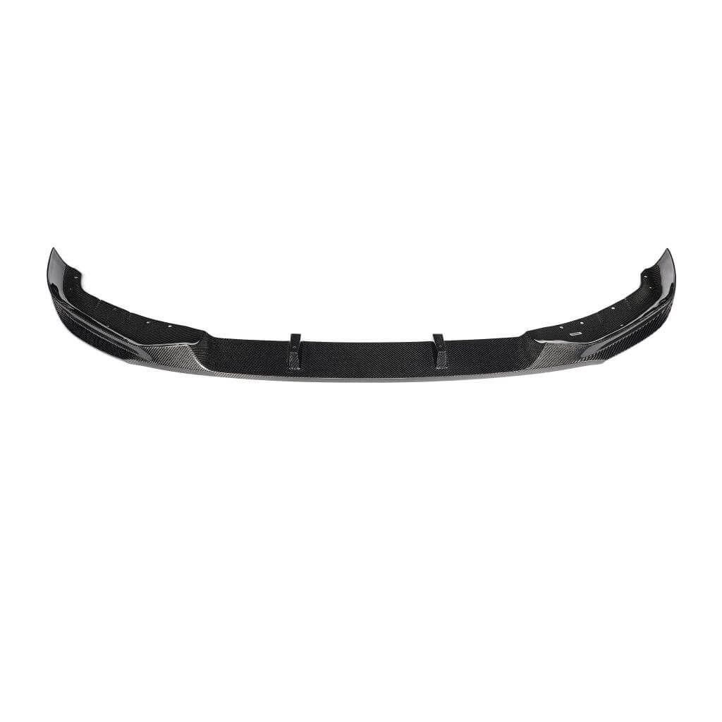 FullCarbonFiberFrontBumperLipforBMW5SeriesG30LCI530iBaseSedan4-Door2021-2023-www.ahacarbon.com
