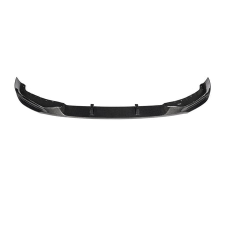 FullCarbonFiberFrontBumperLipforBMW5SeriesG30LCI530iBaseSedan4-Door2021-2023-www.ahacarbon.com