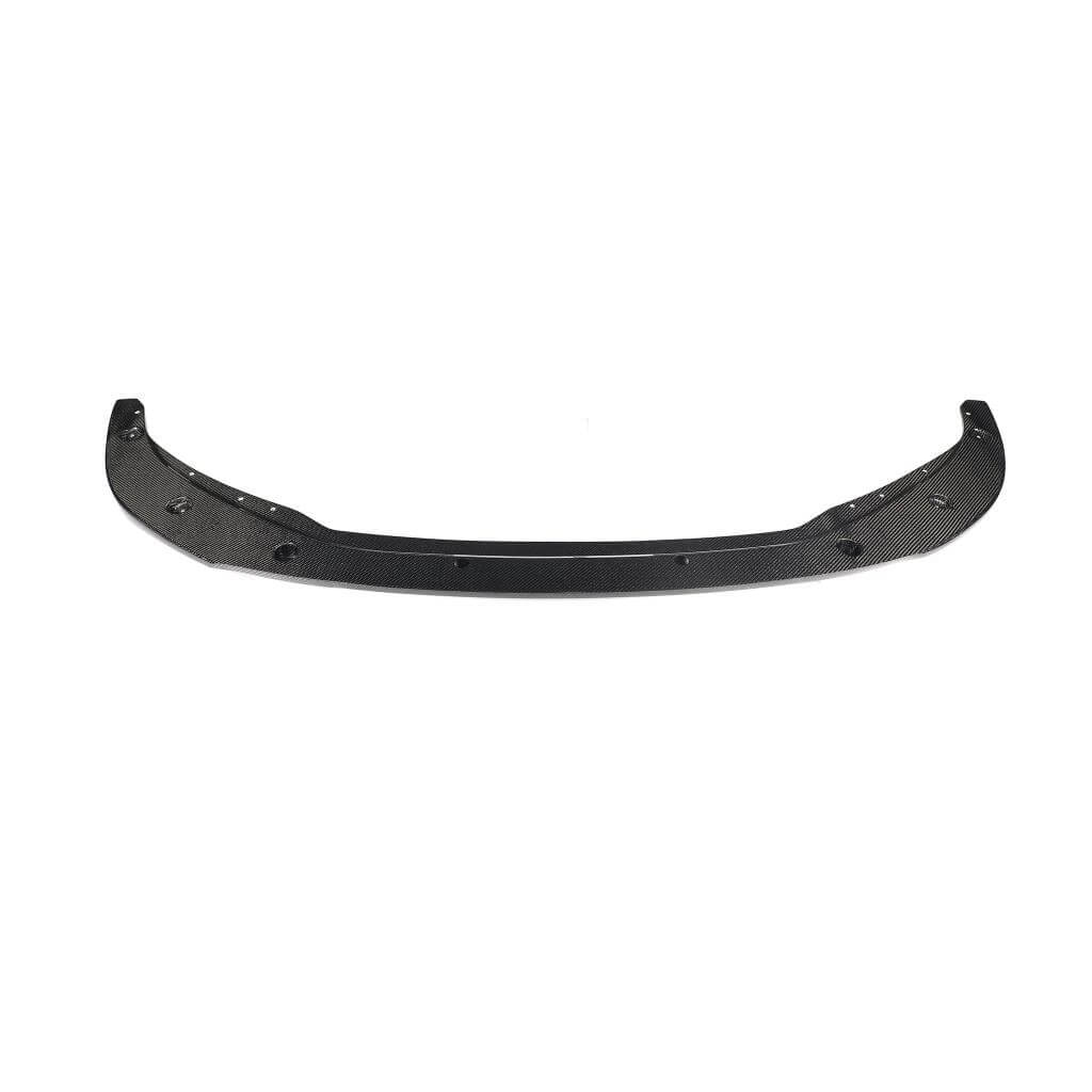FullCarbonFiberFrontBumperLipforBMW5SeriesG30LCI530iBaseSedan4-Door2021-2023-www.ahacarbon.com