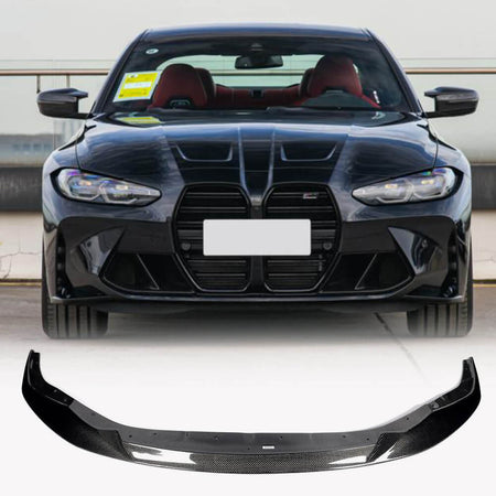 FullCarbonFiberFrontBumperLipforBMWG80M3G82G83M42Door4Door2021-2024-ahacarbon