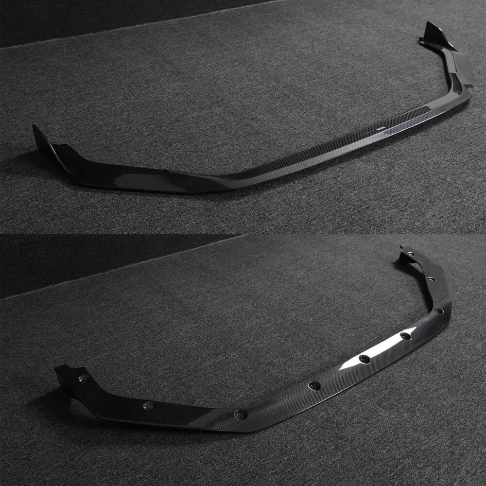For Honda Civic TYPE R Carbon Fiber Front Bumper Lip Spoiler Exterior
