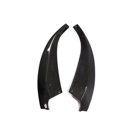BMW M6 V-style rear diffuser back side mounting structure