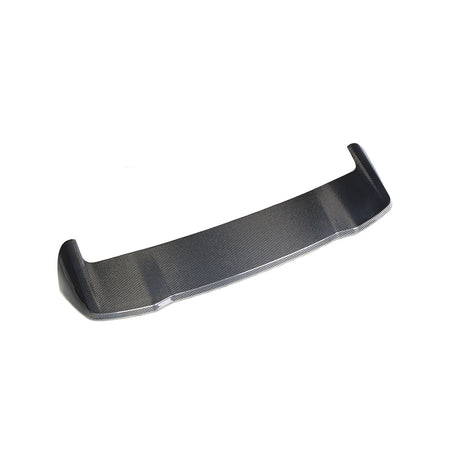 BMW X3 G01 carbon fiber rear window spoiler angled view