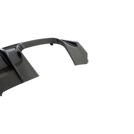 Audi A4 B9 S Line rear diffuser side outlet detail