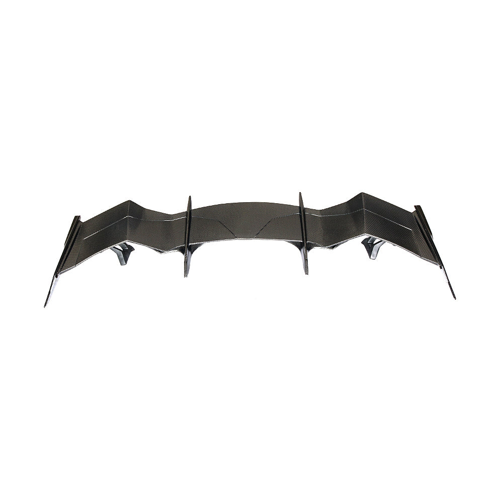 Chevrolet Camaro carbon fiber rear spoiler angled product view