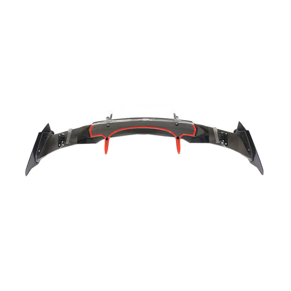 Chevrolet Camaro rear trunk spoiler mounting area detail