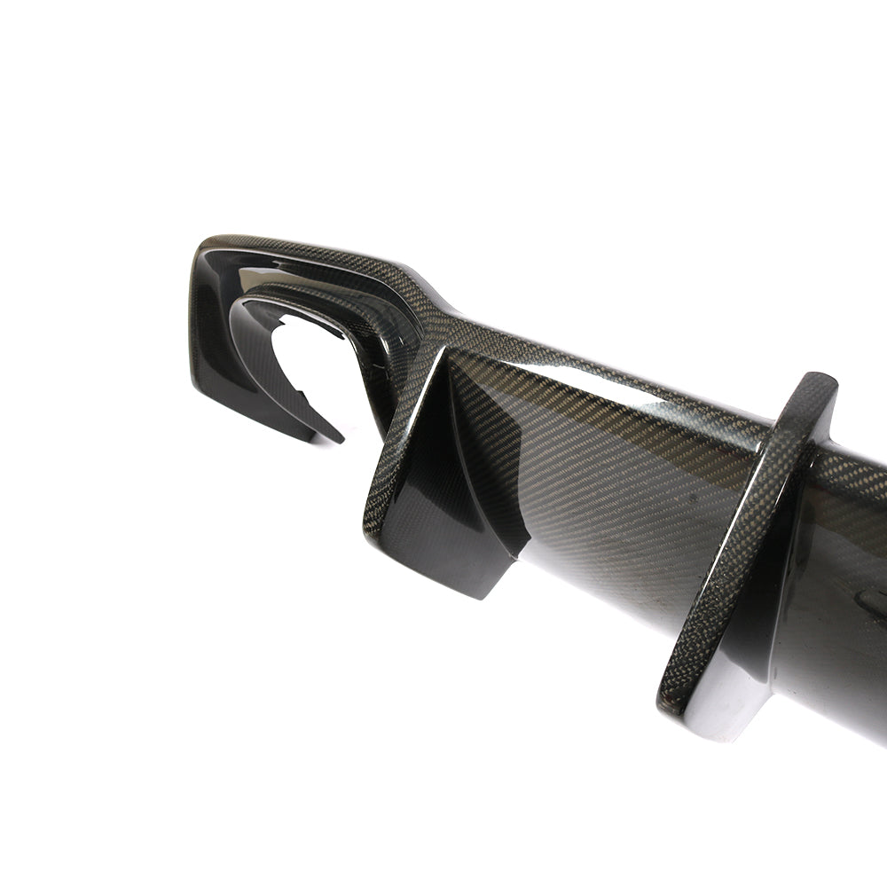 2017 Audi A3 S3 rear diffuser mounting and fin detail
