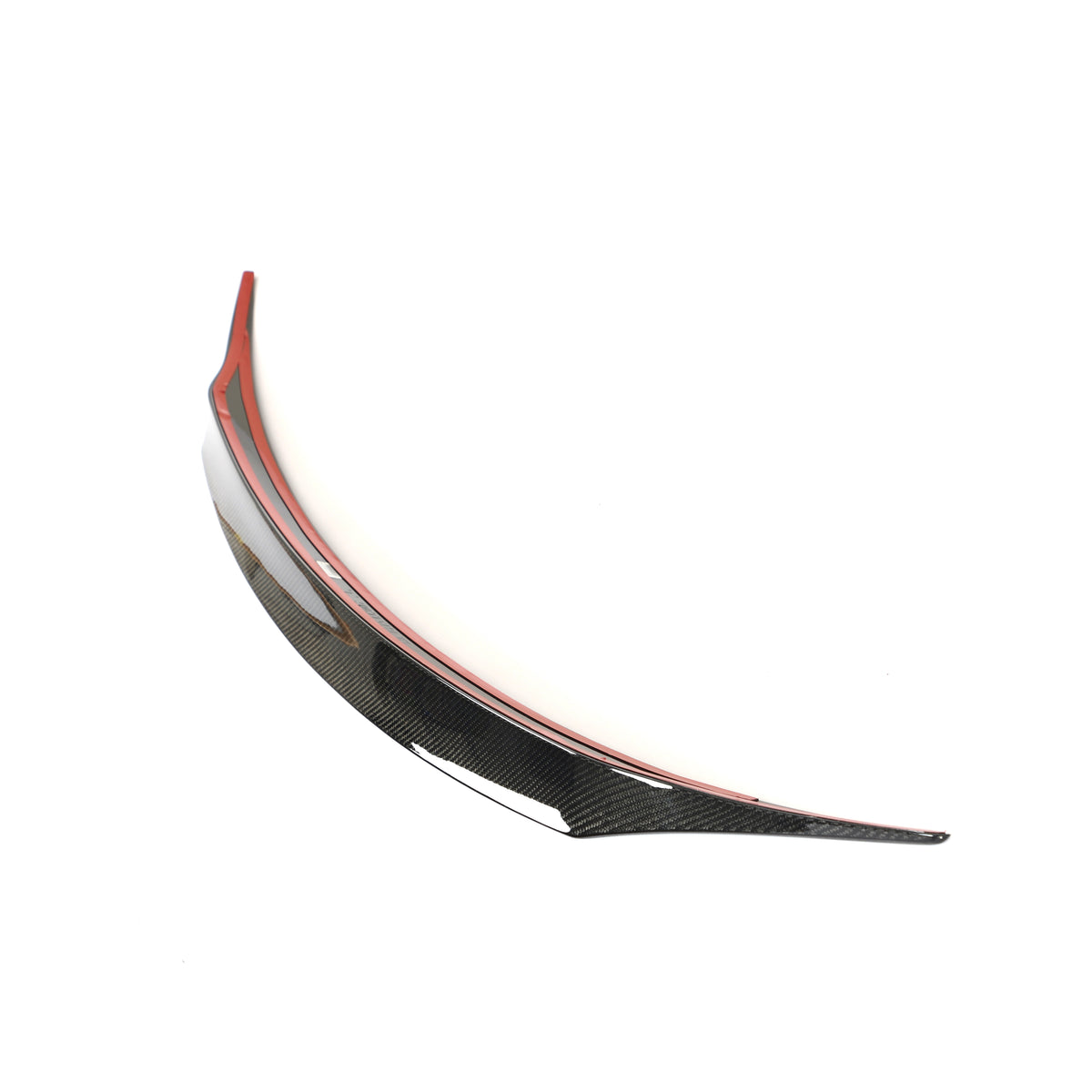 Porsche Macan rear window spoiler side angle product view