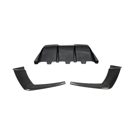 BMW M6 rear diffuser set with center section and side extensions