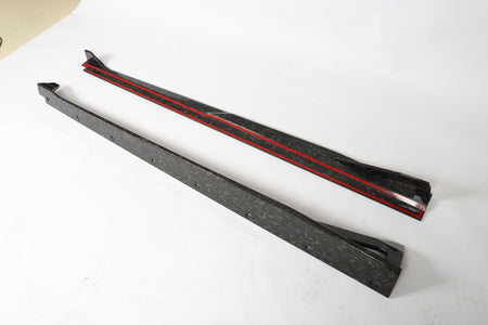 Lamborghini Huracan carbon fiber rocker panel extensions product view